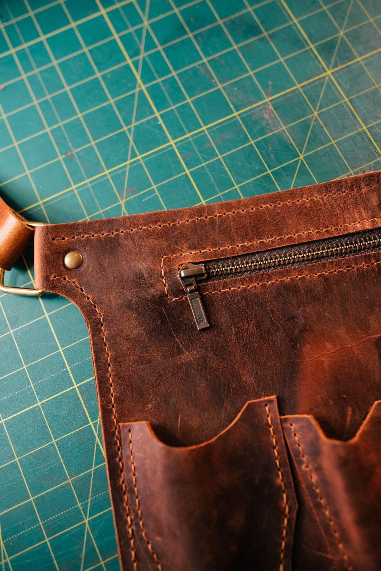 Big Leather Gardening Belt Leather Florist Tool Belt Florist Etsy