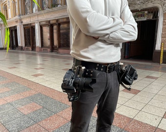 Camera Belt Clip Holster DSLR Camera Waist Belt Buckle Button for DSLR Cameras Waist Dual Camera Strap Leather Camera s Belt Unisex Belt Etsy