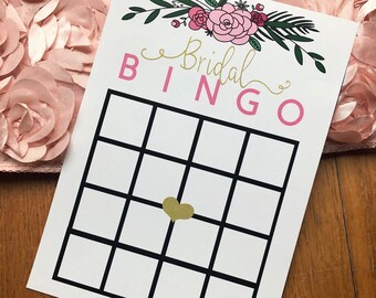 Bridal Shower BINGO game