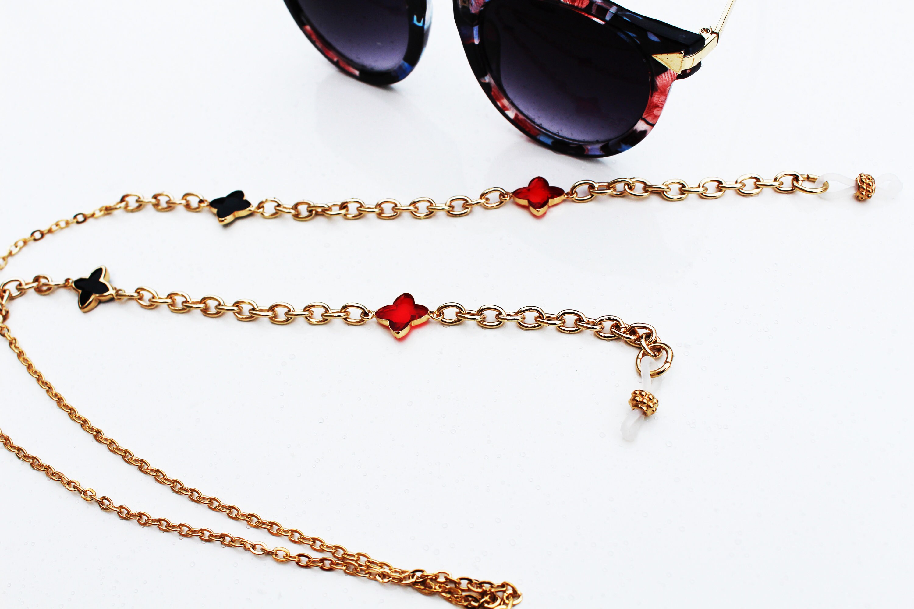 Gold Sunglasses Chain Glasses Holder Gold Glasses Chain Etsy