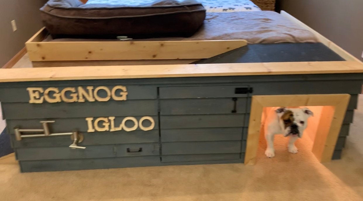 Official Eggnog the Bulldog Custom Ramp House Blueprints Etsy