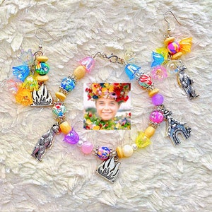 Bracelet et boucles d’oreilles Midsommar