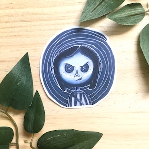 Vinyl Dark Coraline Sticker