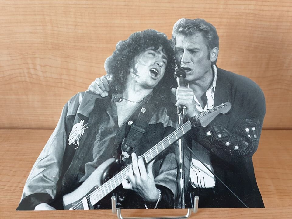 Photo Sculpture Johnny Hallyday 10