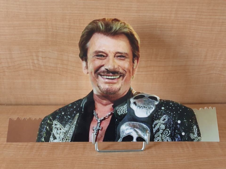 Photo Sculpture Johnny Hallyday 17