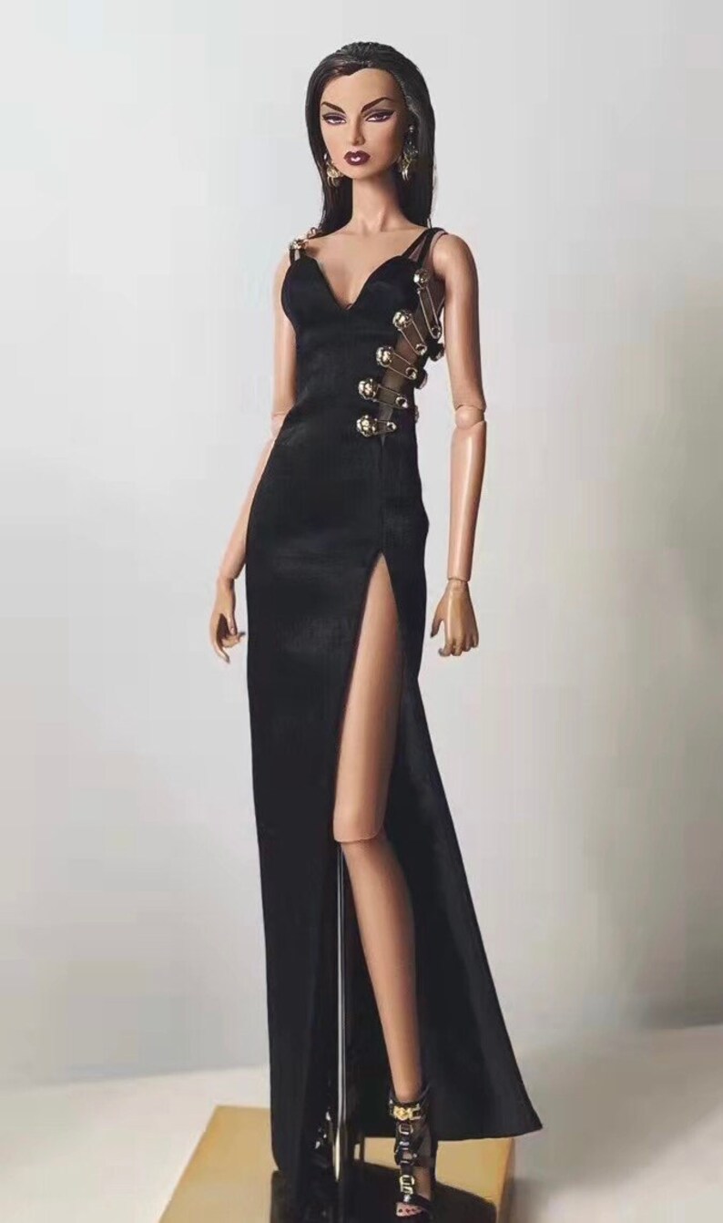 Safety Pin Evening Dress for Fashion Royalty Nu Face Poppy Etsy