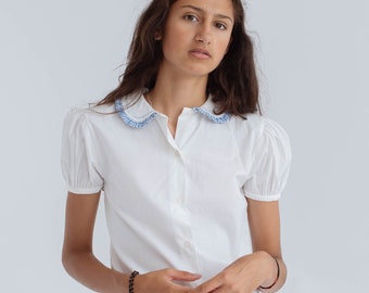 70s white shirt