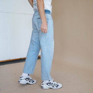 Vintage 90s Reworked Regular Fit Mid Waisted Men Jeans W40