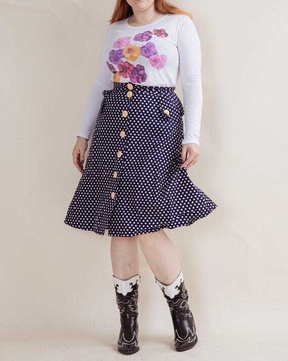 Polka dot 60's skirt discount