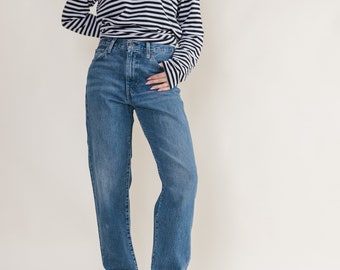 Vintage Levi's Column Hose Denim Jeans Damen W28