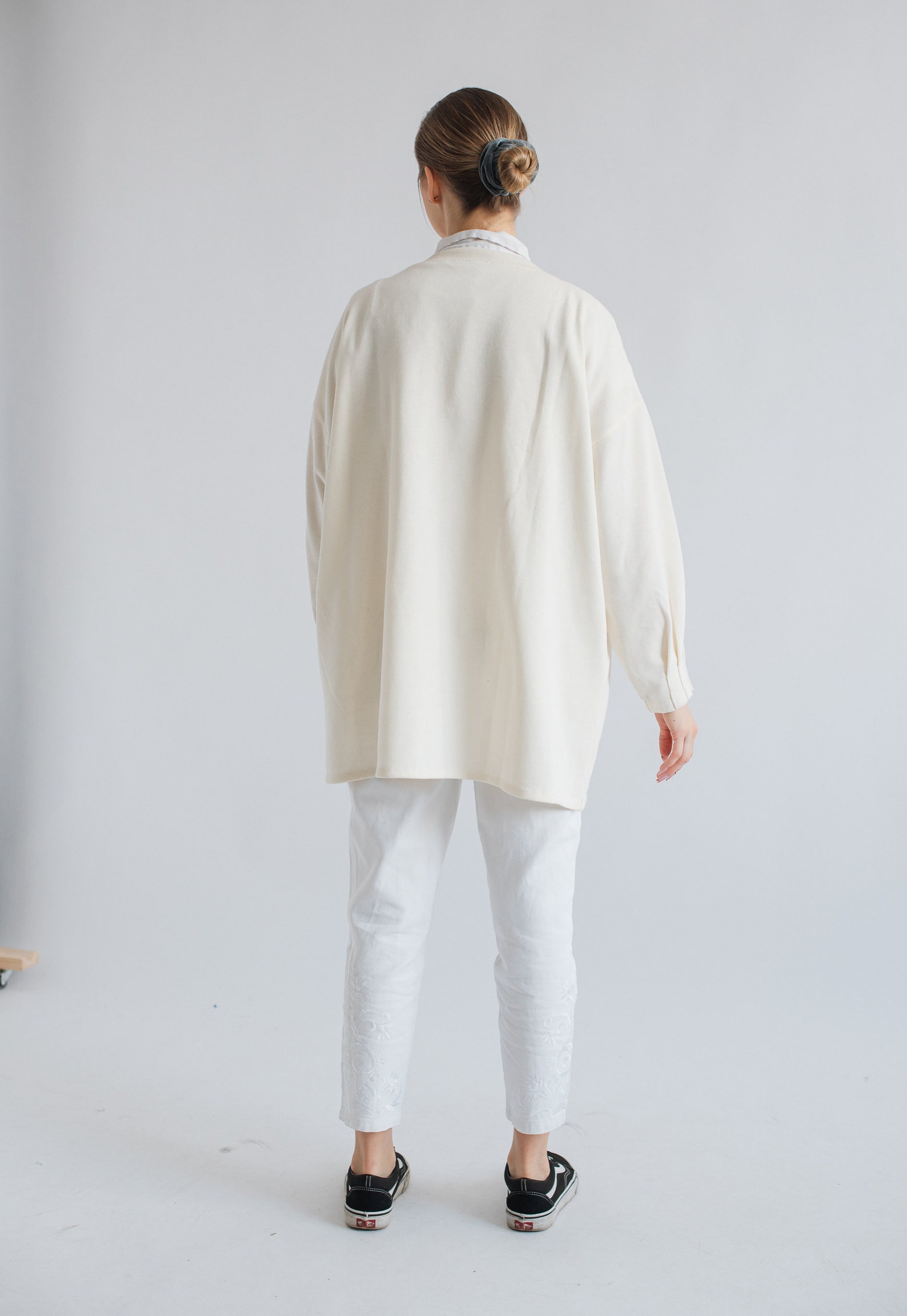 Vintage Oversized Boxy Fit Jumper in Cream White XL/XXL Etsy