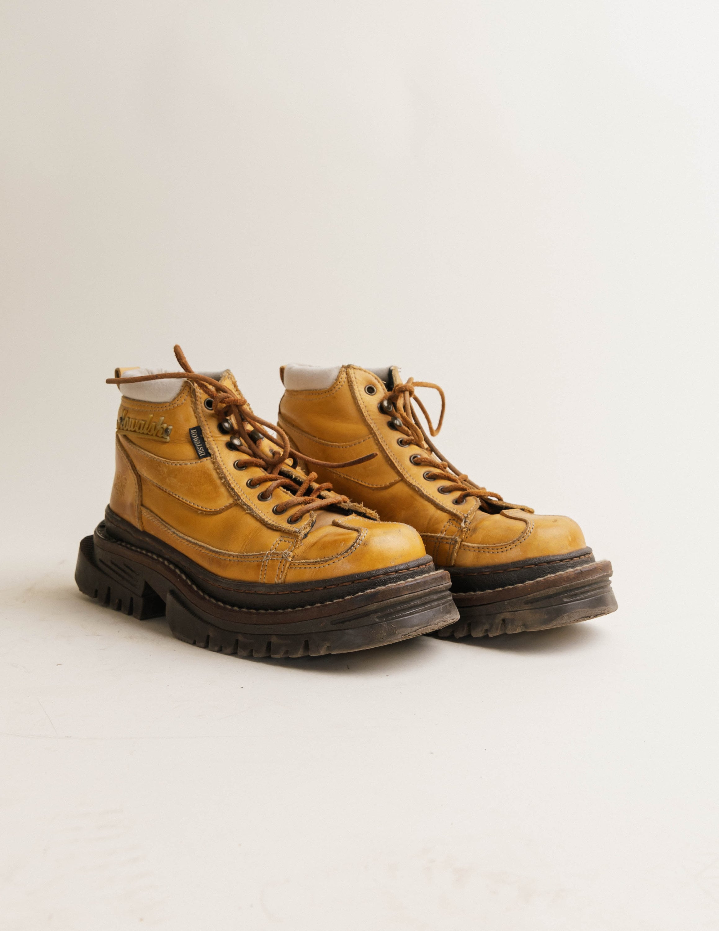 Vintage 90s Kowalski Chunky Grunge Suede Boots EU39/UK6 - Etsy