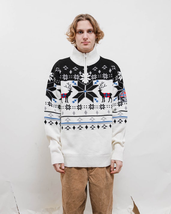 Half zip online oversized jumper