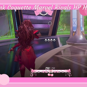 Pink Coquette MarvelRivals HP Hud Overlay