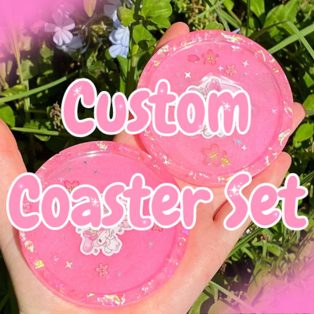 Custom Coaster Set - Etsy