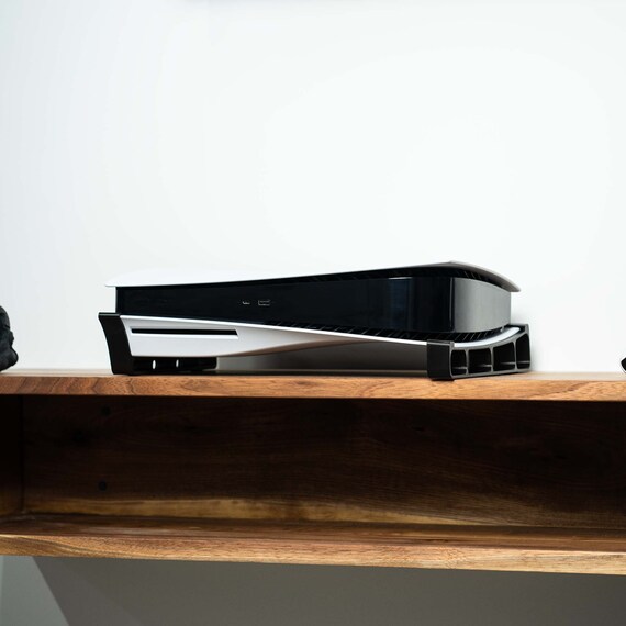 Supporto orizzontale semplice per PS5 Slim - Porta piedi bianco