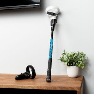 Glistco G-Iron Virtual Reality Golf Handle Compatible with Meta/Oculus Quest, Quest 2 & Rift S