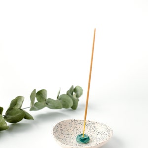 Incense holder Calm . Handmade ceramic design detail for cozy home. image 6