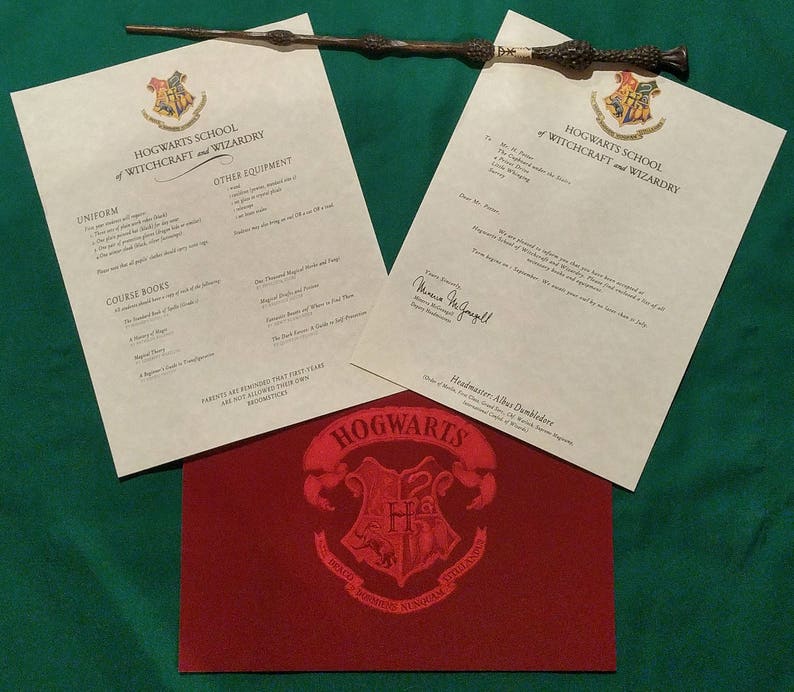 Personalized Hogwarts Diploma with Official Folder Harry | Etsy