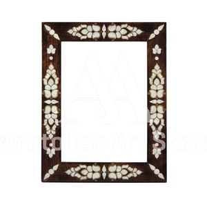 WeihnachtsgeschenkWooden Fotorahmen, Rechteckiger Fotorahmen, Bilderrahmen, Spiegelrahmen, Valentinstagsgeschenk, Valentinstagsgeschenk