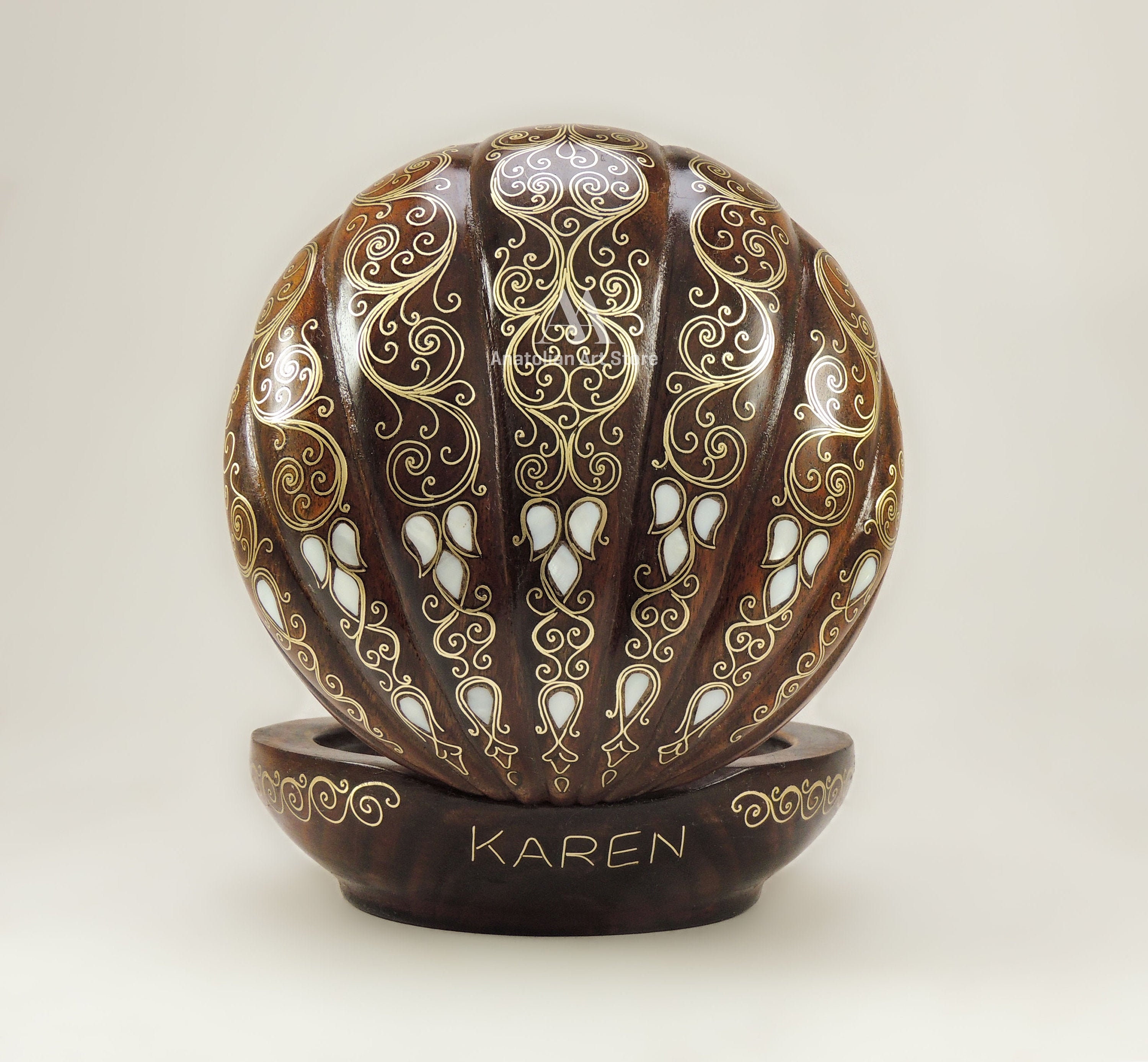 Personalized Oyster Box Jewelry Box Mother of Pearl Box Etsy UK