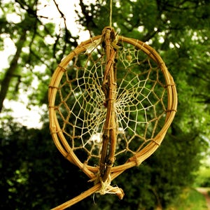 Dreamcastcher &quot;Doppel-Ring&quot; Nature-Wood - 3D
