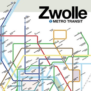Zwolle Metro Transit Map image 2
