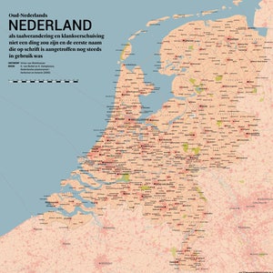 Anciens Pays-Bas néerlandais : si les noms de lieux ne changeaient jamais et si nous utilisions toujours la première orthographe