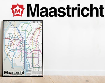 Maastricht Metro Transit Map
