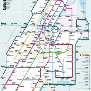 Haarlem Metro Transit Map image 2