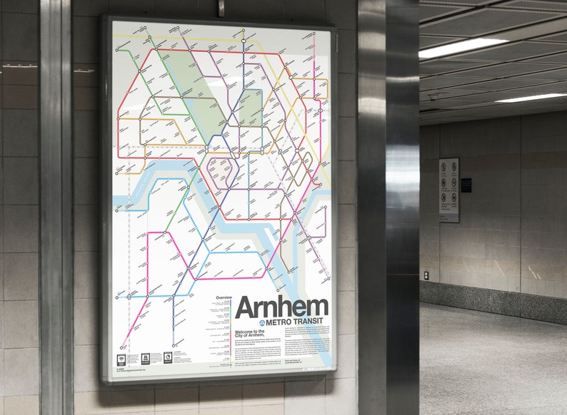 Arnhem Metro Transit Map image 5