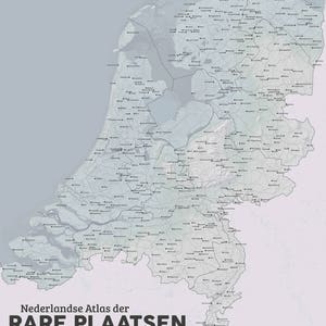 Atlas néerlandais des lieux rares: de l’Amérique à Zwanegat
