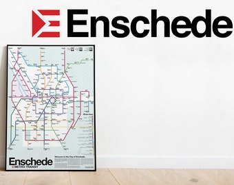 Enschede Metro Transit Map