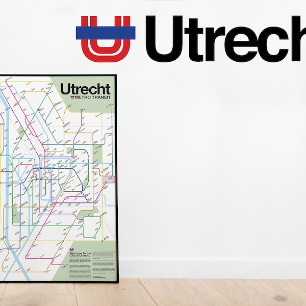 Utrecht Metro Transit Map