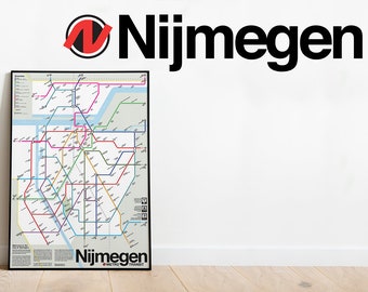 Nijmegen Metro Transit Map