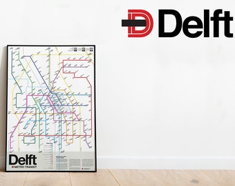 Delft Metro Transit Map