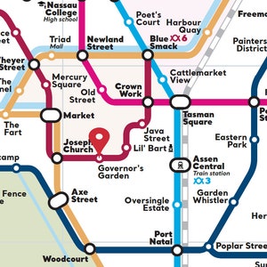 Assen Metro Transit Map image 4