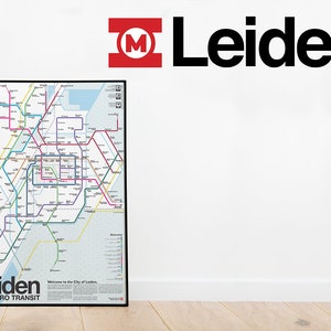 Leiden Metro Transit Map