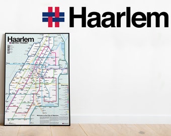 Haarlem Metro Transit Map