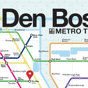 Den Bosch Metro Transit Map image 4