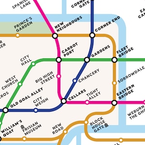 Leeuwarden Metro Transit Map image 5