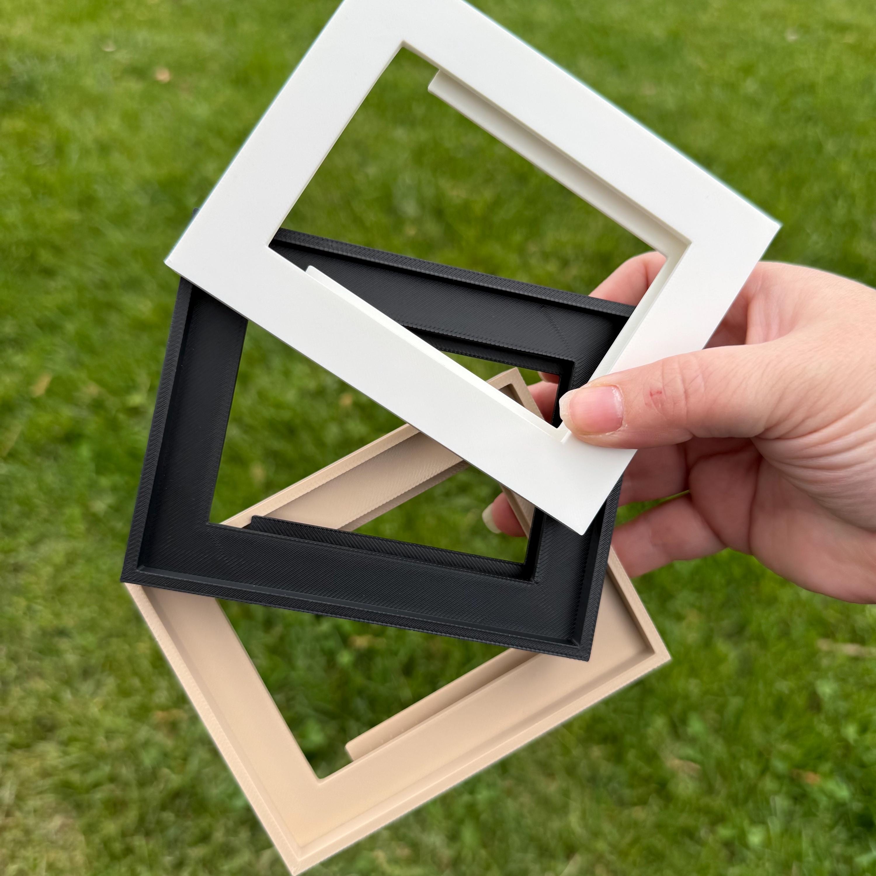 Popframe Card Display – Mini Frame for ACEO Trading Cards (2.5” X 3.5 ...