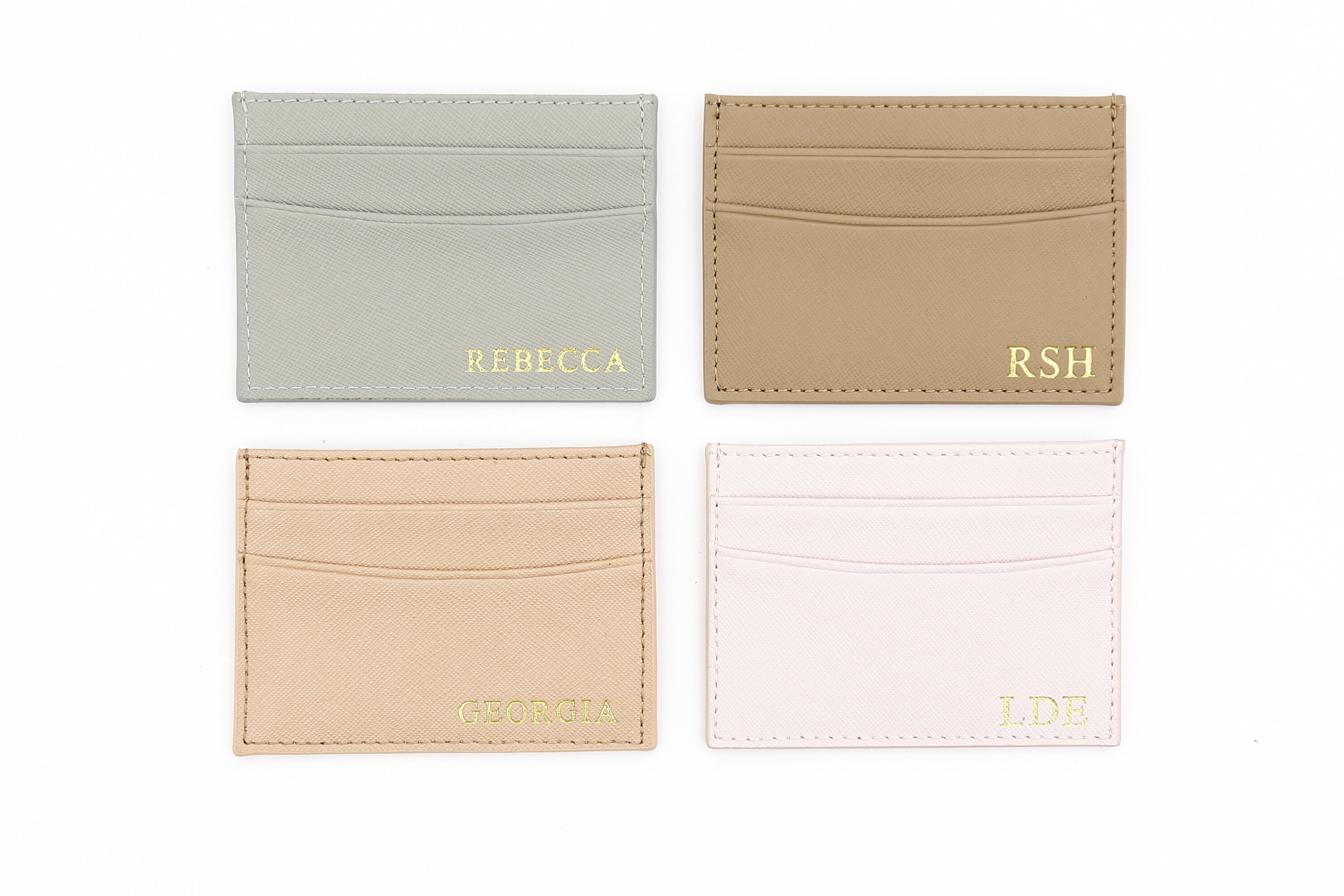 Credit card Holder, Personalized Leather, Customized Card Case,Bespok…
