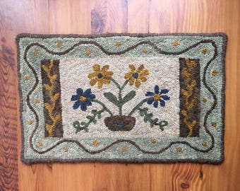Kit de fixation de tapis/motif « Forget Me Knot II », 20 x 12 po