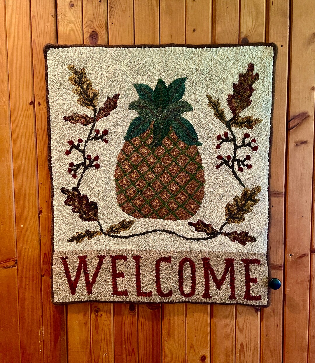 Finished Hand Hooked Rug - Etsy