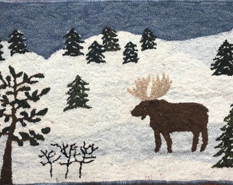 Kit de fixation de tapis ou motif « Snow Valley » 25 x 15,5 po.