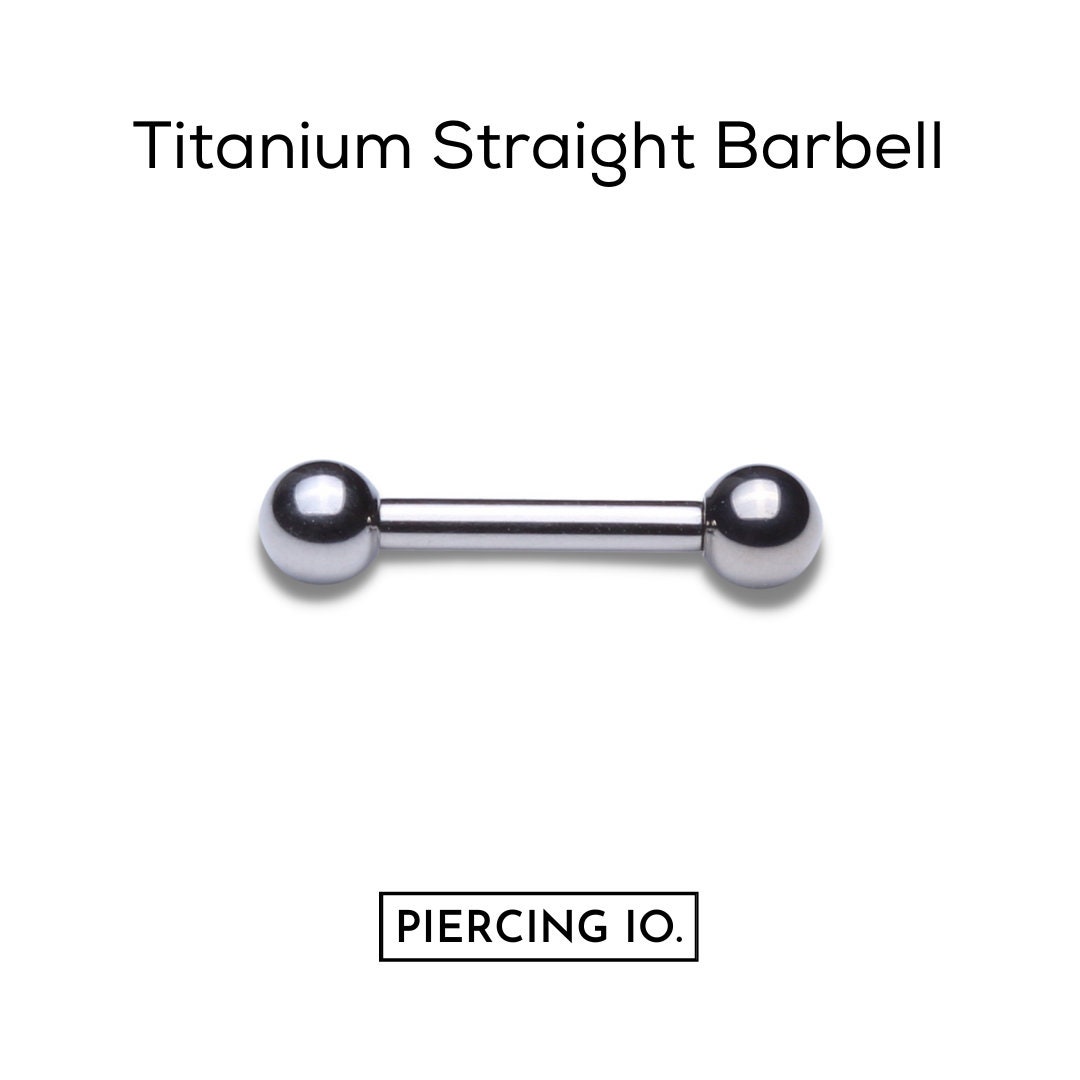 Titanium Straight Barbell for Nipple Piercing Tongue Piercing Etsy UK