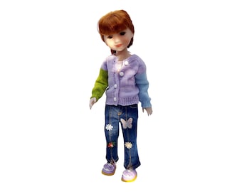 Vest voor 14,5" robijnrode Fashion Friends-pop