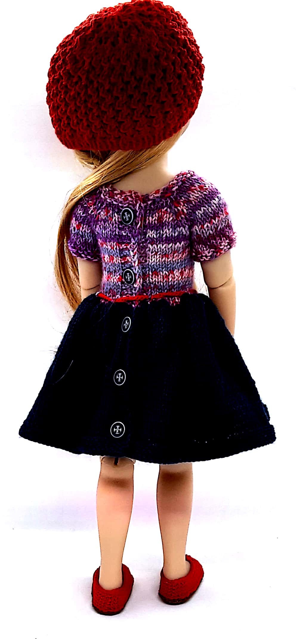 Ruby Red Fashion Friends Doll Outfit Dress Hat and Shoes Etsy