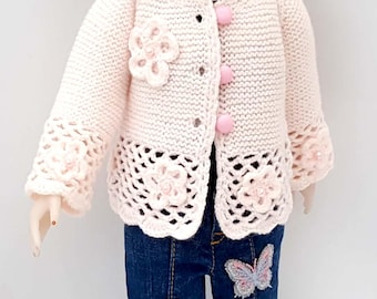 Vest voor 14,5" robijnrode Fashion Friends-pop